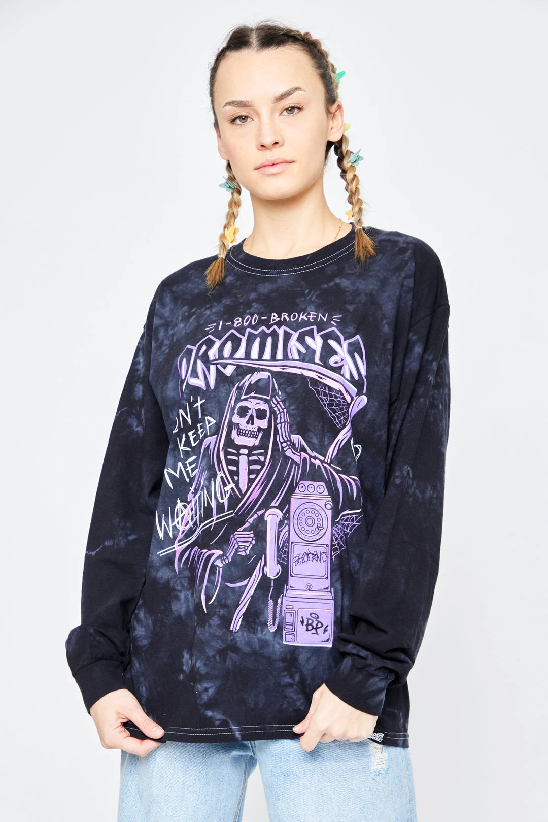 BROKEN PROMISES Call Waiting Purple TD LST Shirts