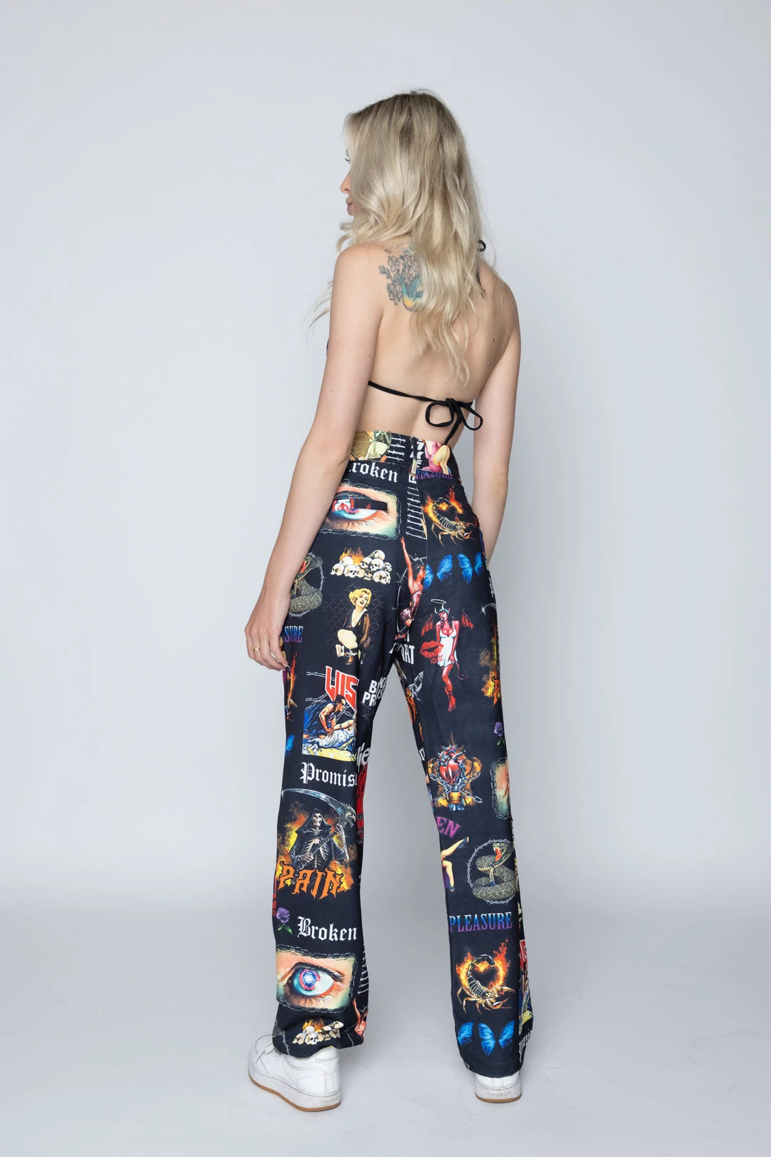 BROKEN PROMISES Bottoms Guilty Pleasure Skate Pant Black