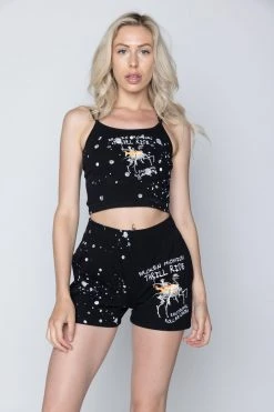 BROKEN PROMISES Sets Thrill Ride Crop Tank - Part Of A Set