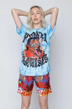 CASH Hood Loves You Tie Dye Tee Shirts