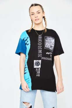 BROKEN PROMISES Junji Ito Eyes Off You Tee Black