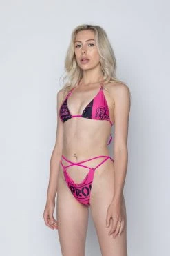 BROKEN PROMISES Switchblade Bikini Bottom Swim