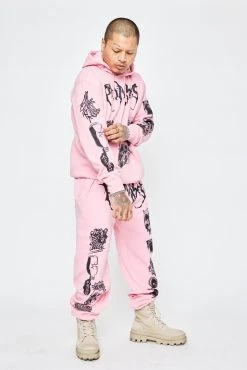 CASH Secret Crush Hoodie Pink Hoodies