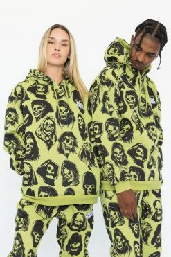 BROKEN PROMISES Reaper Guide Green Hoodie