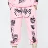 CASH Secret Crush Sweats Pink Bottoms