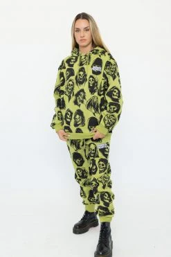 BROKEN PROMISES Reaper Guide Green Hoodie