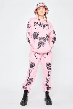 CASH Secret Crush Hoodie Pink Hoodies