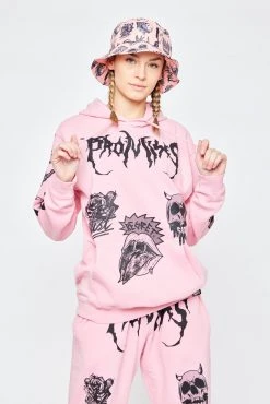 CASH Secret Crush Hoodie Pink Hoodies