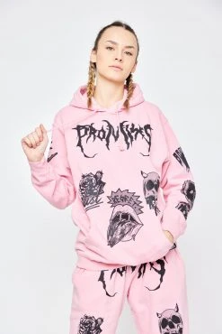 CASH Secret Crush Hoodie Pink Hoodies