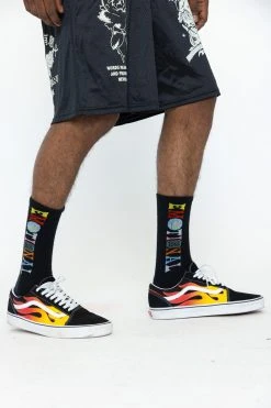 BROKEN PROMISES Emotional Sock