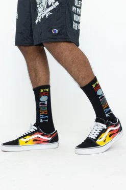 BROKEN PROMISES Emotional Sock