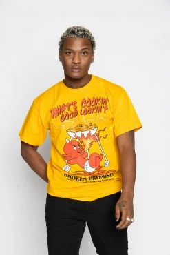 BROKEN PROMISES Baby-Q Tee - BP X Hot Stuff Shirts