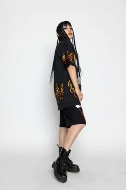 BROKEN PROMISES Hey Hot Stuff Shorts Bottoms