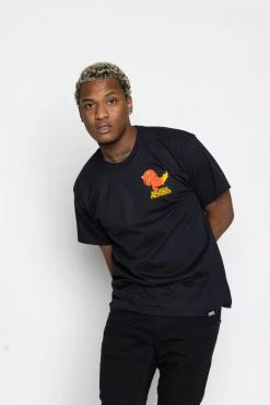 BROKEN PROMISES Shirts Play With Fire SST Black - BP X Hot Stuff