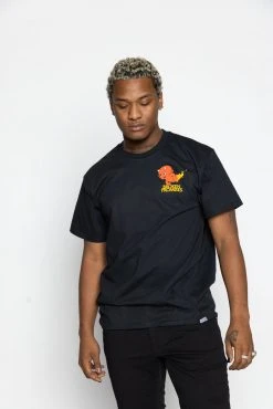 BROKEN PROMISES Shirts Play With Fire SST Black - BP X Hot Stuff