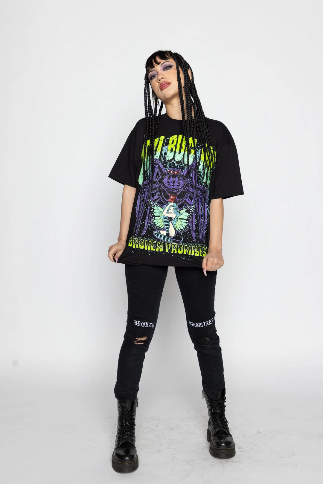 BROKEN PROMISES You Bug Me Tee Black Shirts