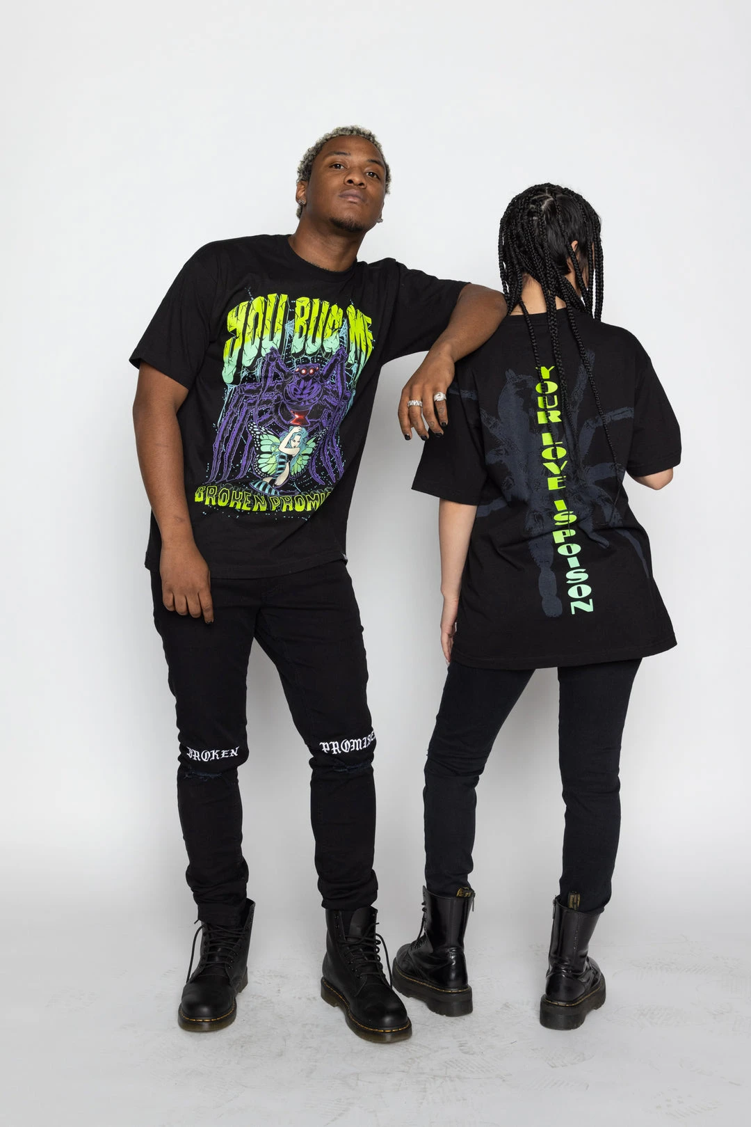 BROKEN PROMISES You Bug Me Tee Black Shirts