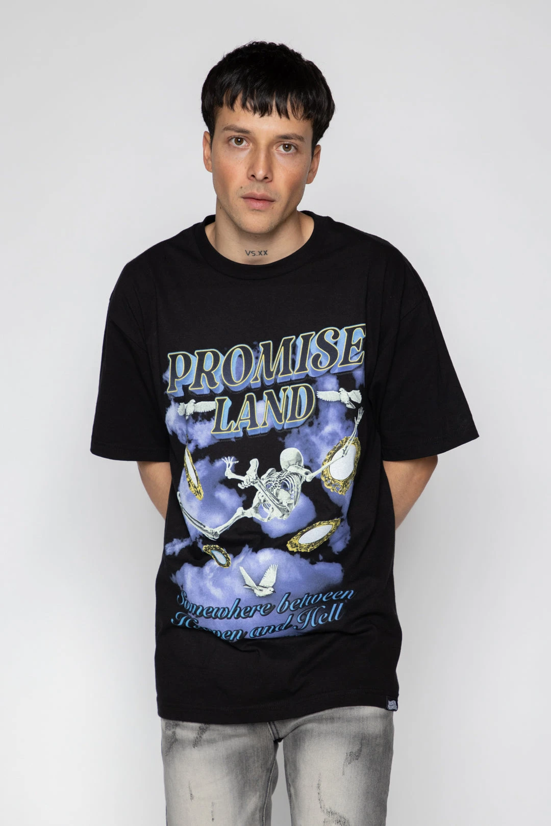 BROKEN PROMISES Shirts Self Reflection Tee Black