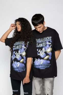 BROKEN PROMISES Shirts Self Reflection Tee Black