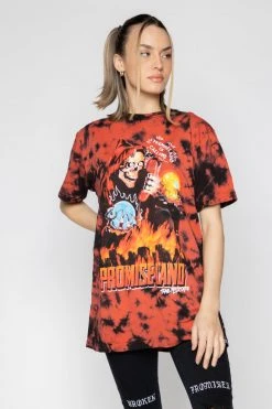 CASH Max Volume Tie Dye Tee Red/Black Shirts