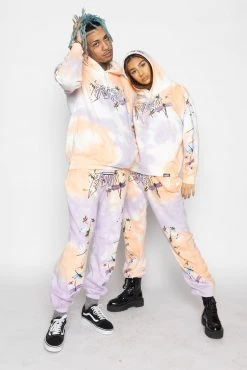 CASH Dragonflies Tie Dye Sweatpants