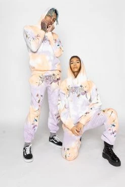 CASH Dragonflies Tie Dye Sweatpants