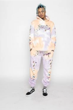 CASH Dragonflies Tie Dye Hoodie Hoodies