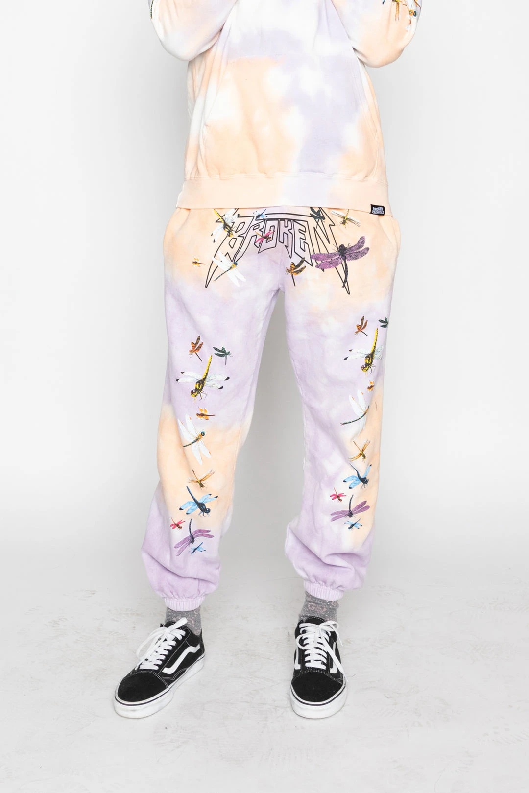 CASH Dragonflies Tie Dye Sweatpants