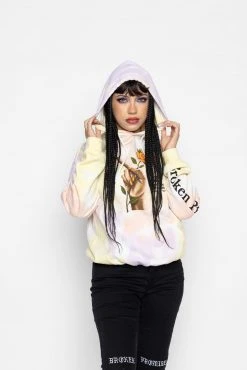 BROKEN PROMISES Wishing Well Tie Dye Hoodie
