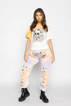 BROKEN PROMISES Bee So Heartless Tie Dye SST Orange/Pink