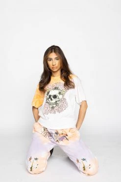 BROKEN PROMISES Bee So Heartless Tie Dye SST Orange/Pink