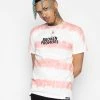 BROKEN PROMISES Star Shopping Tie Dye Tee Pink