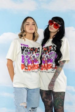 BROKEN PROMISES Love Trip Tee Natural - BPxYH