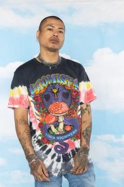 BROKEN PROMISES Serpent's Kiss V-Dye Tee - BPxYH Shirts