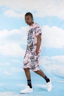 BROKEN PROMISES Shirts Magical Mushrooms Crystal Wash Tee - BPxYH