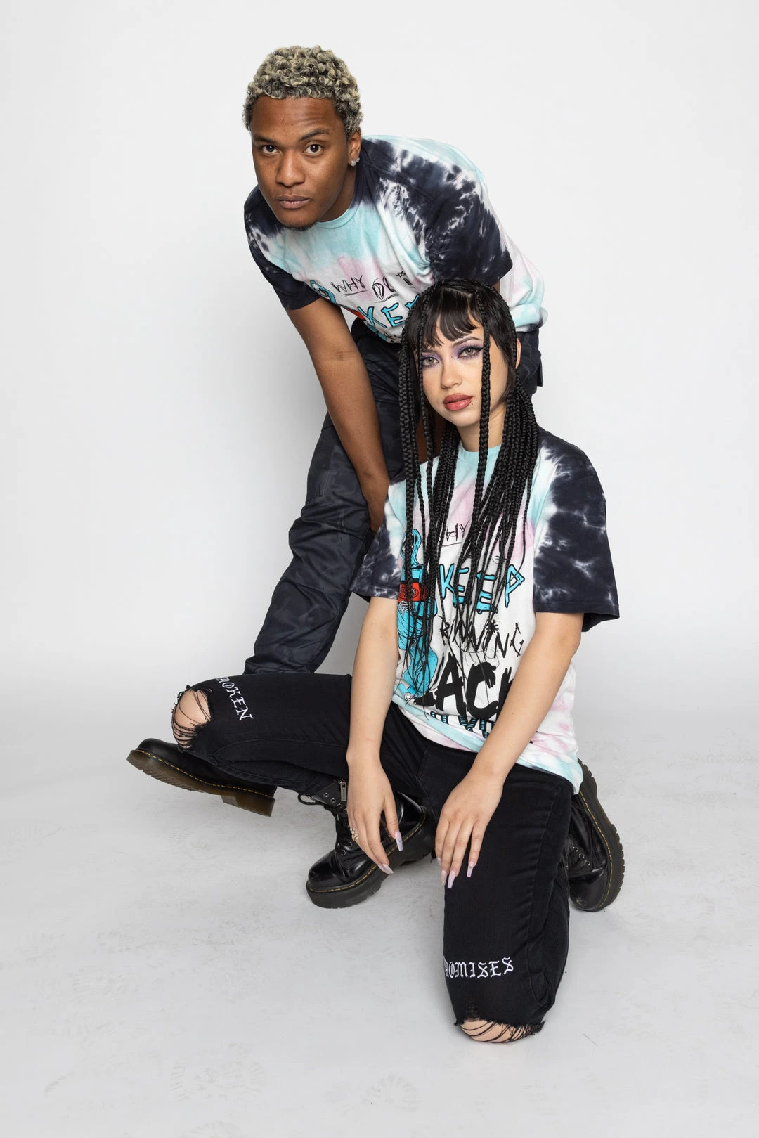CASH Shirts Back To You Tie Dye Tee Multi