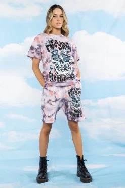 BROKEN PROMISES Shirts Magical Mushrooms Crystal Wash Tee - BPxYH