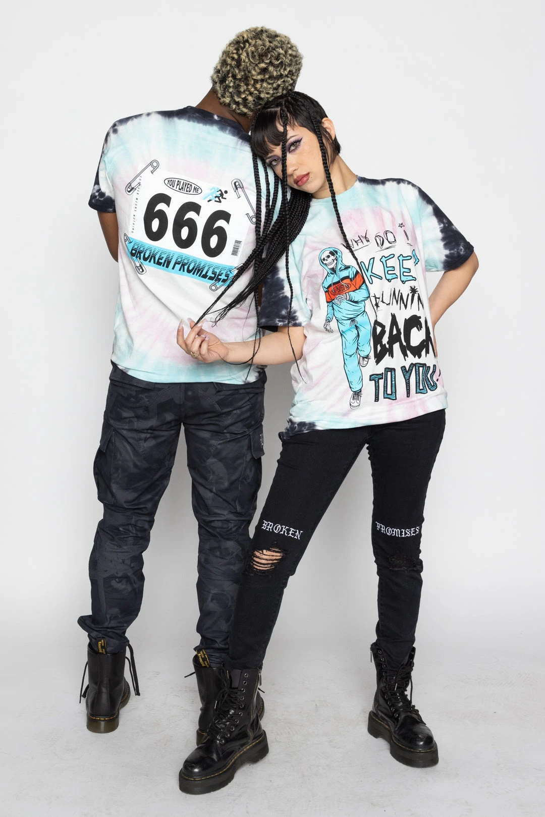 CASH Shirts Back To You Tie Dye Tee Multi