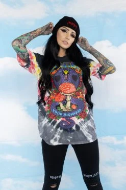 BROKEN PROMISES Serpent's Kiss V-Dye Tee - BPxYH Shirts