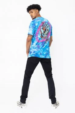 BROKEN PROMISES Shirts BP X SC Striker Dye Tee Blue