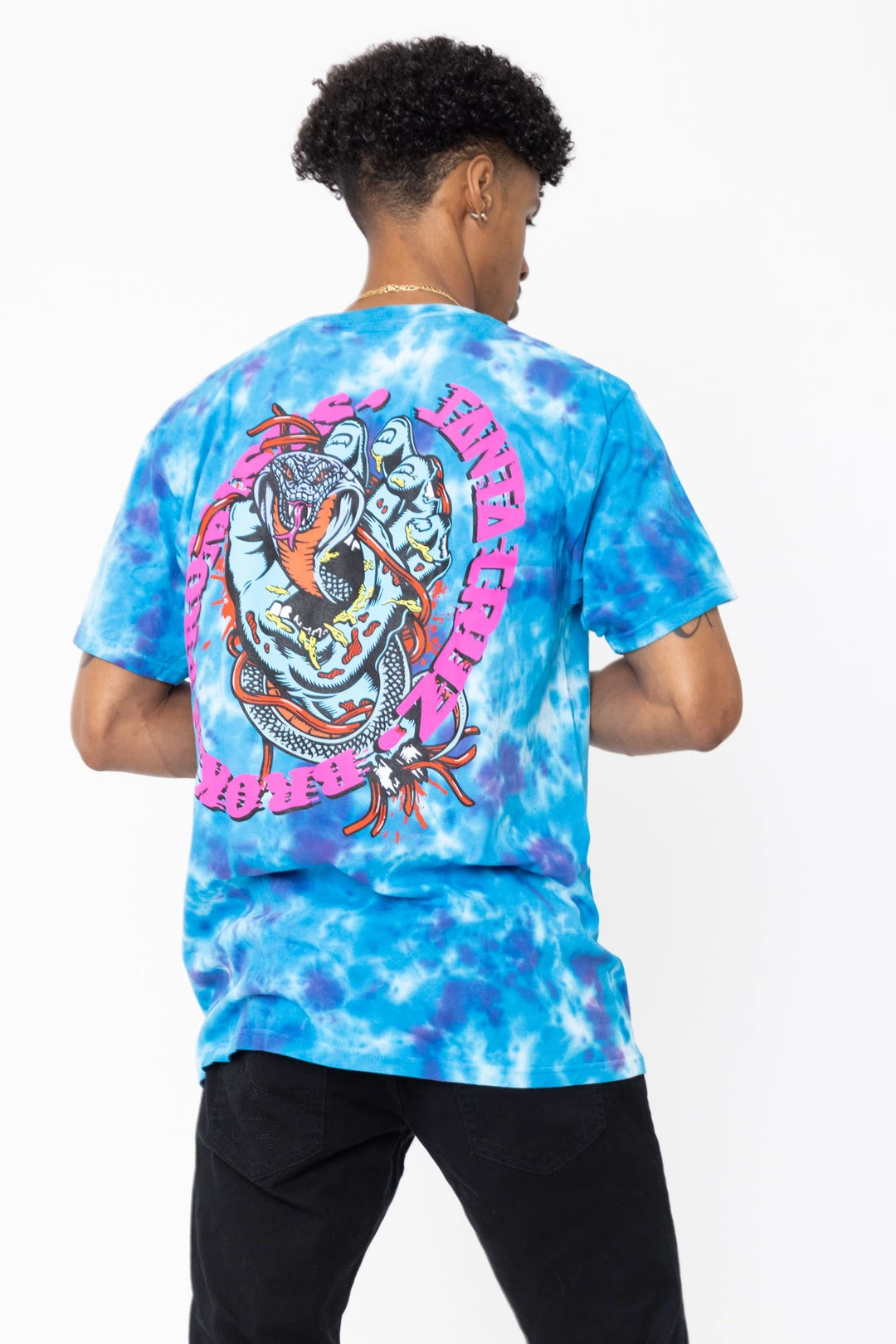 BROKEN PROMISES Shirts BP X SC Striker Dye Tee Blue