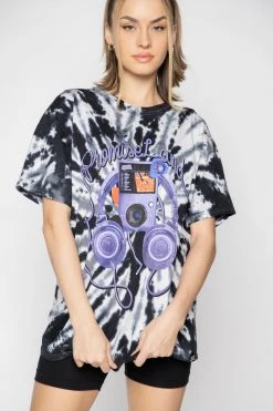 CASH Playlist Tie Dye Tee