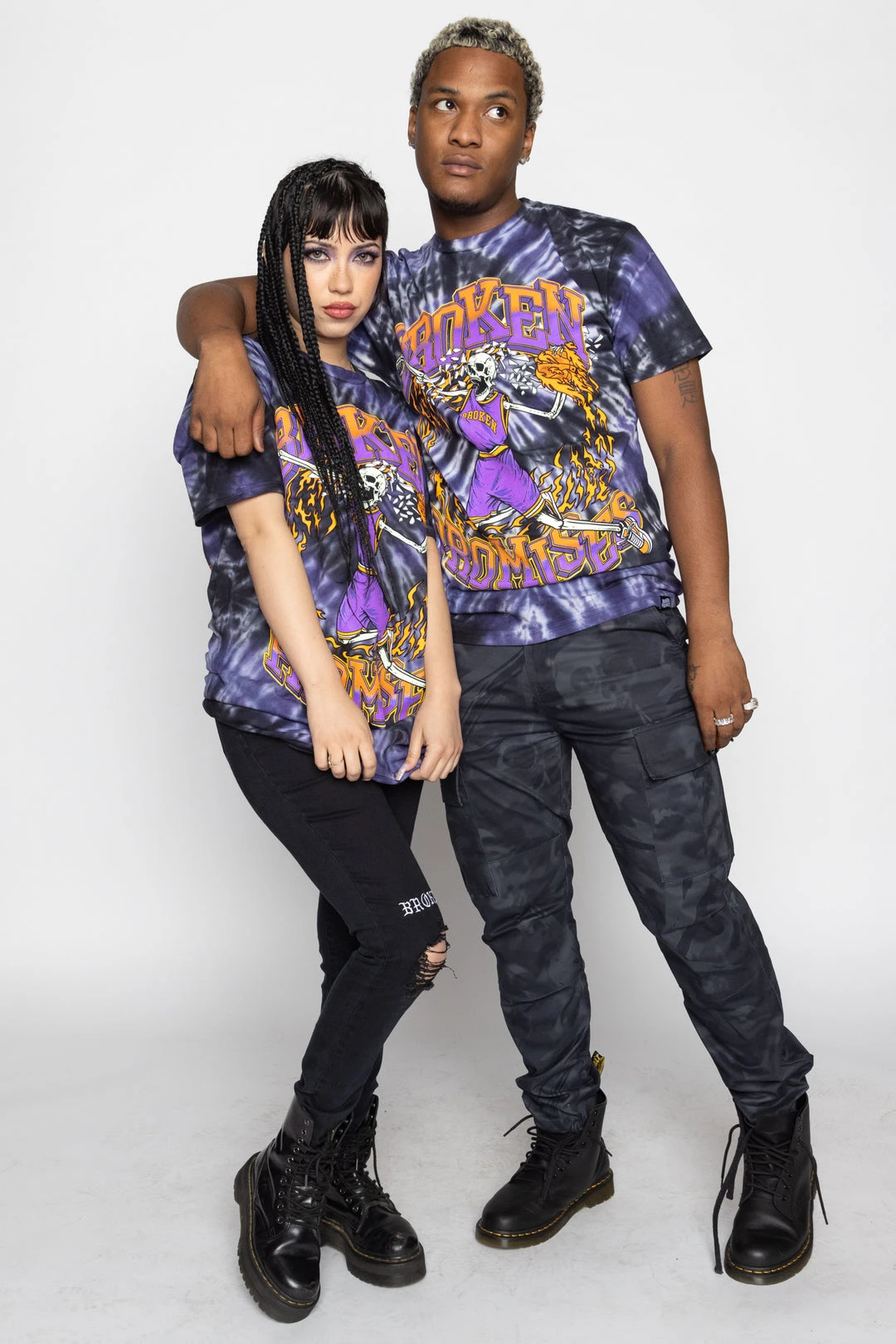 CASH Shirts Fade Away Spiral Dye Tee