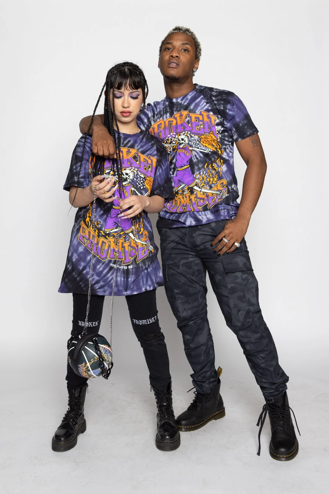 CASH Shirts Fade Away Spiral Dye Tee