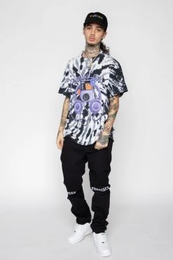 CASH Playlist Tie Dye Tee