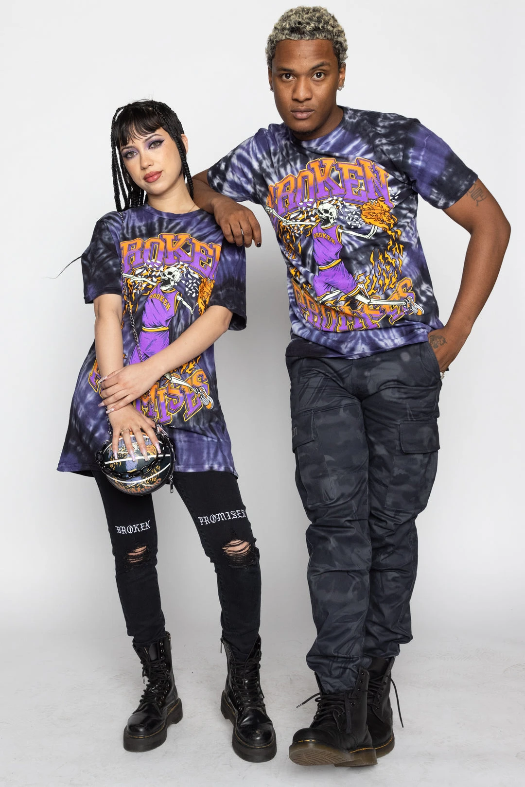 CASH Shirts Fade Away Spiral Dye Tee