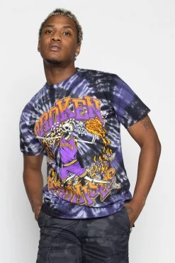 CASH Shirts Fade Away Spiral Dye Tee