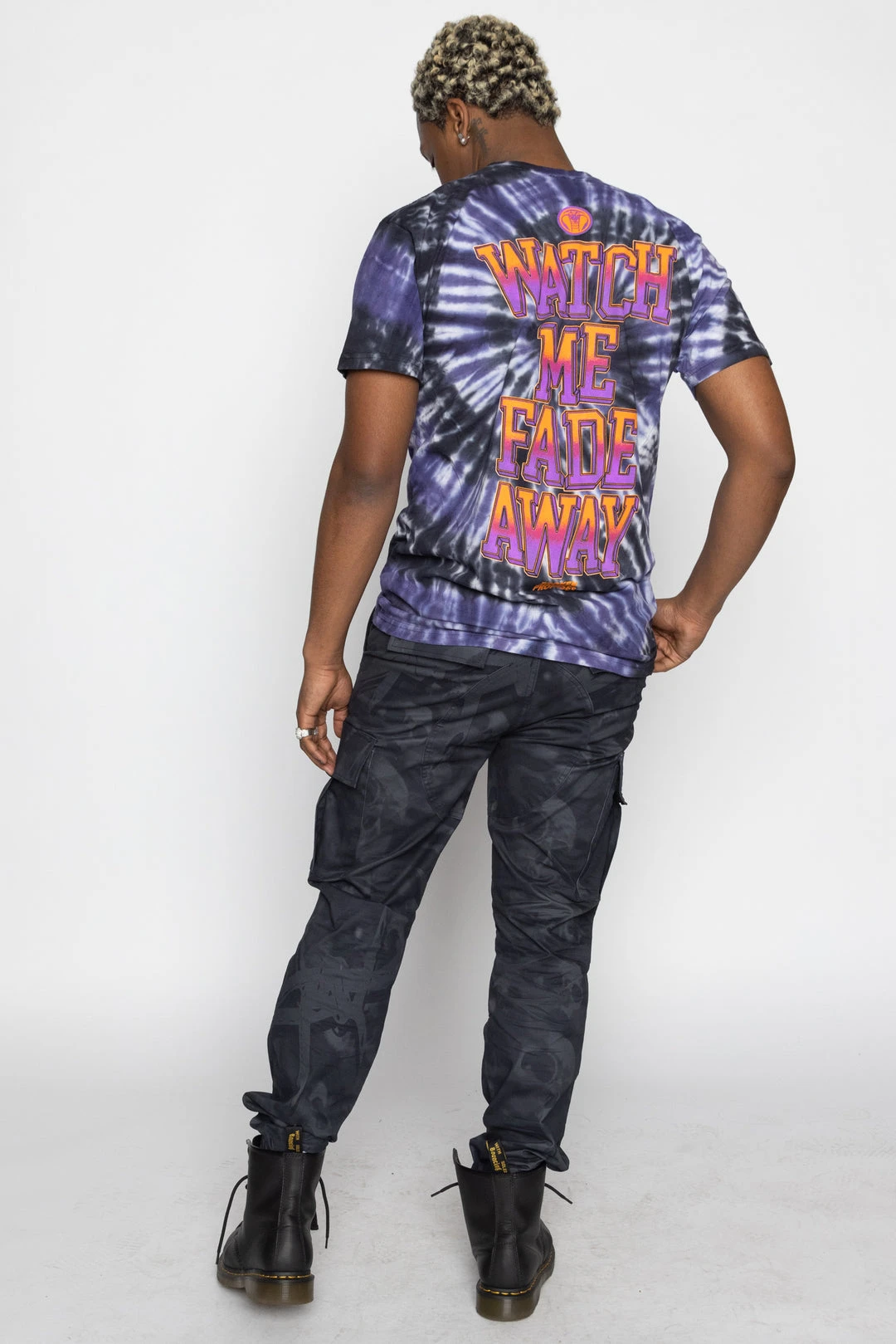 CASH Shirts Fade Away Spiral Dye Tee