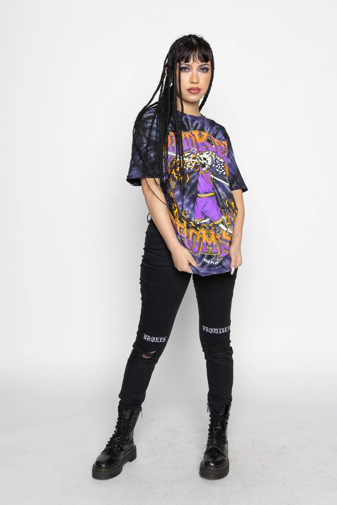 CASH Shirts Fade Away Spiral Dye Tee