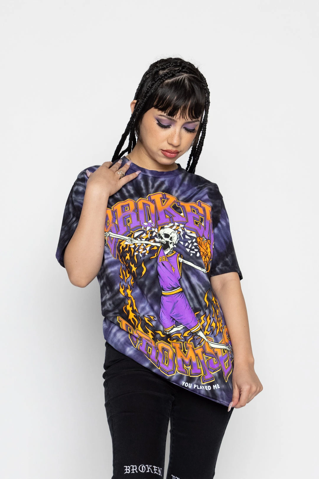 CASH Shirts Fade Away Spiral Dye Tee